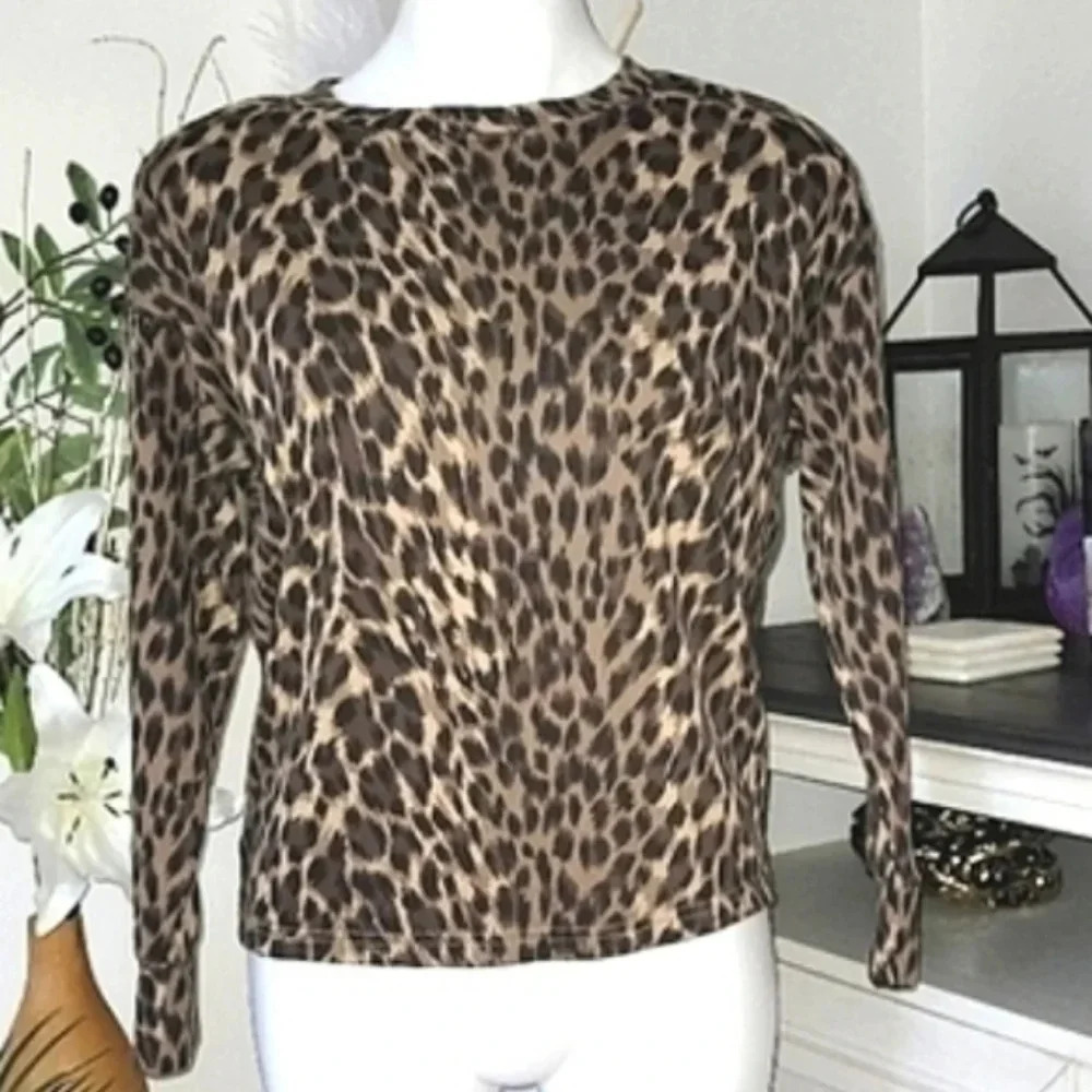 BANANA Republic Cheetah Print Top